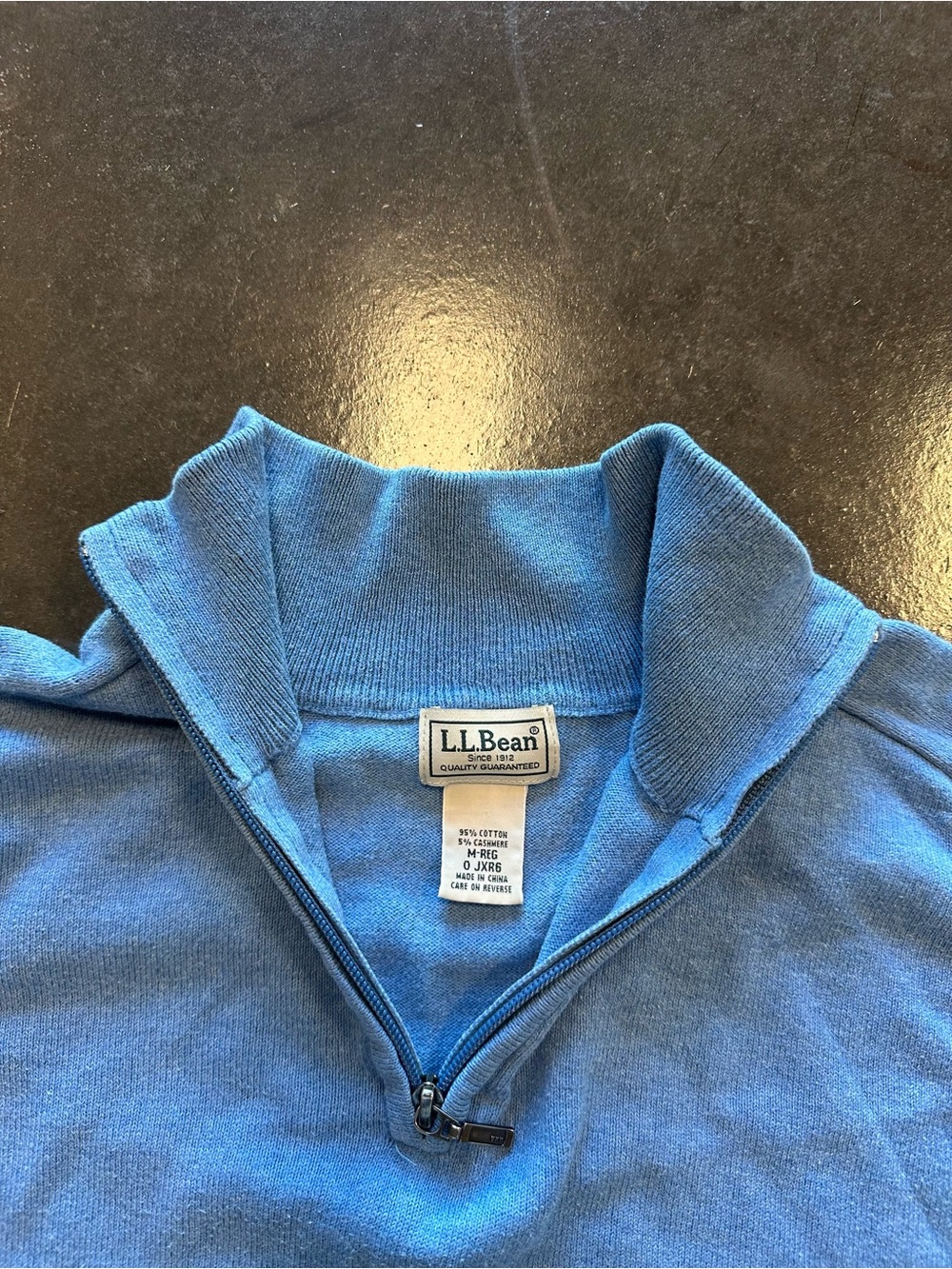 L.L. Bean men’s quarter zip pullover